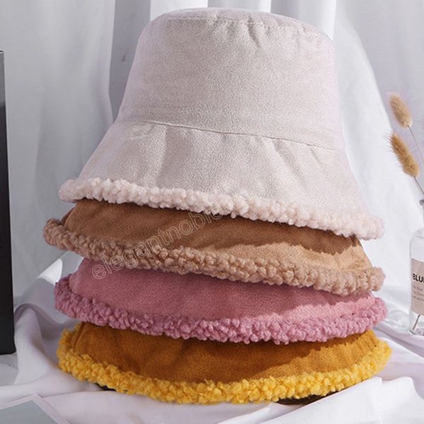 winter warm fisherman hat retro all match double-sided hat fashion lamb wool hat solid color elegant decorative caps, Blue;gray
winter warm fisherman hat retro all match double-sided hat fashion lamb wool hat solid color elegant decorative caps, Blue;gray