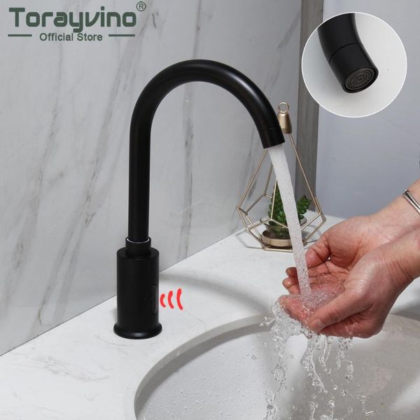torayvino sensor bathroom faucet matte black automatic hands mixer water tap deck mounted basin sink bathtub faucets
torayvino sensor bathroom faucet matte black automatic hands mixer water tap deck mounted basin sink bathtub faucets