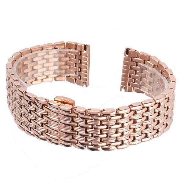 luxury stainless steel watchband 18/20/22mm rose gold replacement 2 spring bracelets metal adjustable watch strap h0915, Silver
luxury stainless steel watchband 18/20/22mm rose gold replacement 2 spring bracelets metal adjustable watch strap h0915, Silver