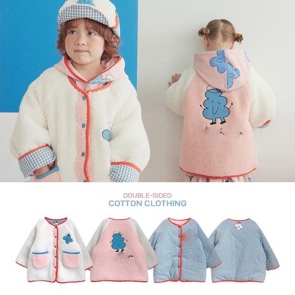 jackets winter double-sided children's coats plus wool baby outerwear kid clothes keep warm windbreaker outfit, Blue;gray
jackets winter double-sided children's coats plus wool baby outerwear kid clothes keep warm windbreaker outfit, Blue;gray