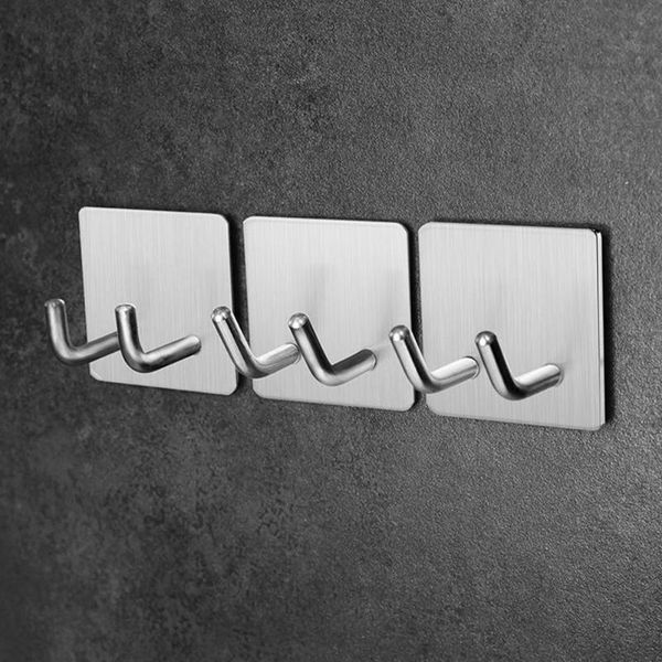 hooks & rails steel wall door hook self adhesive sticky reusable kitchen home bathroom hanger storage holder waterproof towel rack
hooks & rails steel wall door hook self adhesive sticky reusable kitchen home bathroom hanger storage holder waterproof towel rack
