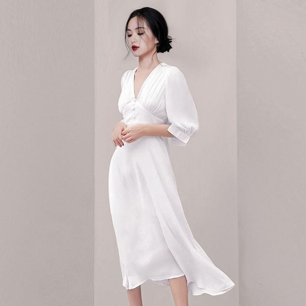 vintage dress women, half a chiffon mango with v-neck cleavage the summer of , elegant, white, high waist, slim, long, for party eanx, Black;gray
vintage dress women, half a chiffon mango with v-neck cleavage the summer of , elegant, white, high waist, slim, long, for party eanx, Black;gray