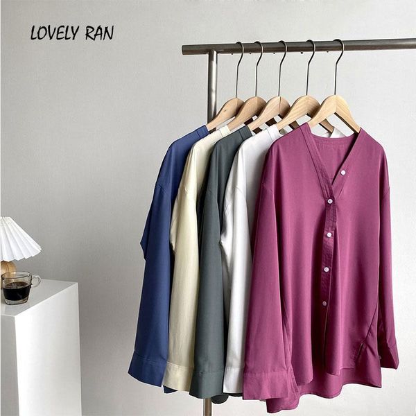 autumn simple women's solid shirts v-neck long sleeve single breasted female shirt 2021 office casual loose korean ladies blouses &, White
autumn simple women's solid shirts v-neck long sleeve single breasted female shirt 2021 office casual loose korean ladies blouses &, White
