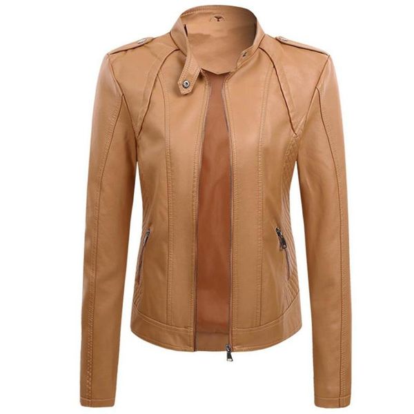 women's jackets high street pu leather jacket fashion biker coat women coats product, Black;brown
women's jackets high street pu leather jacket fashion biker coat women coats product, Black;brown