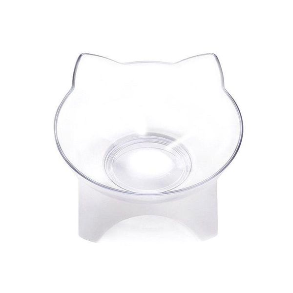 non-slip cat bowls with raised stand transparent as material double protection cervical feeding supplies & feeders
non-slip cat bowls with raised stand transparent as material double protection cervical feeding supplies & feeders