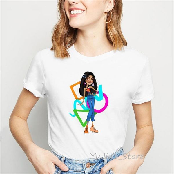vogue and women jade y2k mens t shirts womens bratz cartoon print femme kawaii clothes summer fashion casual female shirt, White;black
vogue and women jade y2k mens t shirts womens bratz cartoon print femme kawaii clothes summer fashion casual female shirt, White;black