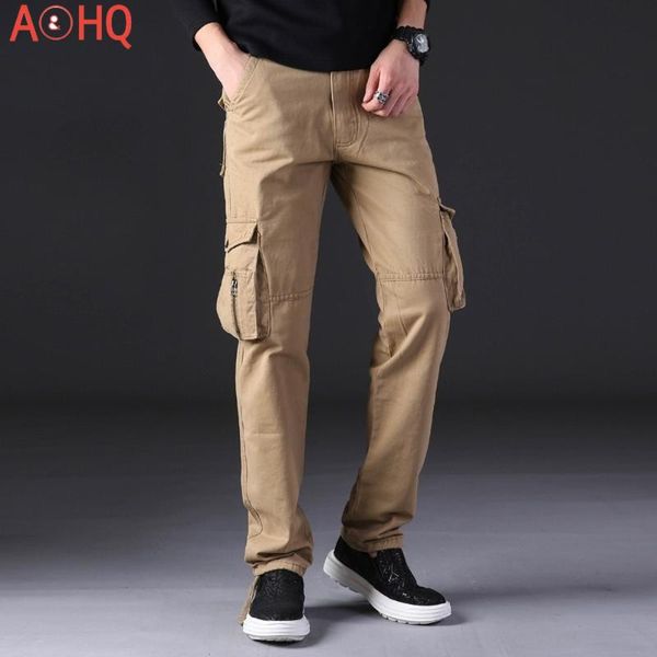 men's pants men autumn winter pure cotton cargo work trousers military style tactical khaki army plus size, Black
men's pants men autumn winter pure cotton cargo work trousers military style tactical khaki army plus size, Black