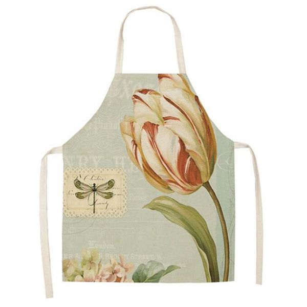 1pcs flower printed kitchen aprons for women cotton linen home cooking baking waist bib pinafore cleaning tools 55*68cm
1pcs flower printed kitchen aprons for women cotton linen home cooking baking waist bib pinafore cleaning tools 55*68cm