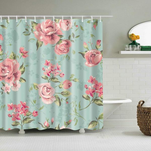 pink rose flowers green backdrop shower curtain set with 12 hooks natural plants bathroom decoration washable polyester fabric curtains
pink rose flowers green backdrop shower curtain set with 12 hooks natural plants bathroom decoration washable polyester fabric curtains