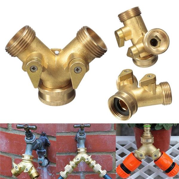 garden tap adaptor all-copper 3/4" solid brass two way connector hose splitter double nozzle watering equipments
garden tap adaptor all-copper 3/4" solid brass two way connector hose splitter double nozzle watering equipments