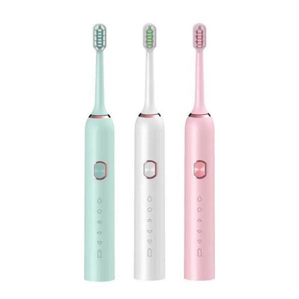 electric toothbrush, rechargeable toothbrush for adults and kids with 2 bursh heads, ultra cleaning 5 modes, waterproof smart
electric toothbrush, rechargeable toothbrush for adults and kids with 2 bursh heads, ultra cleaning 5 modes, waterproof smart