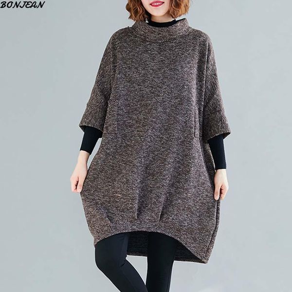women's hoodies & sweatshirts autumn winter 2021 women sweatshirt loose pullover female turtleneck casual long sleeve knitted clothing, Black
women's hoodies & sweatshirts autumn winter 2021 women sweatshirt loose pullover female turtleneck casual long sleeve knitted clothing, Black