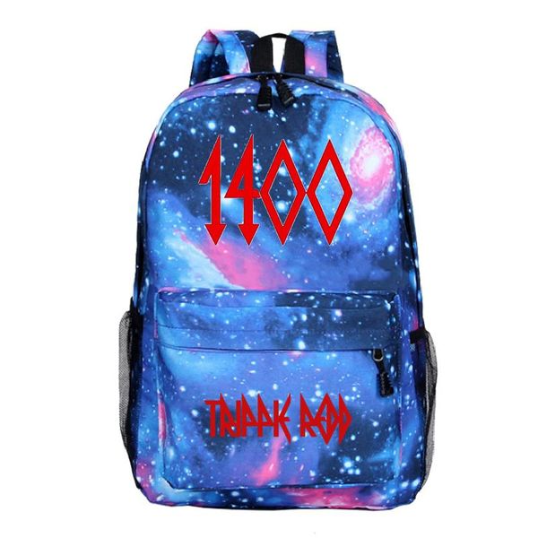 backpack trippie redd printed lapbackpack, male student business travel bag