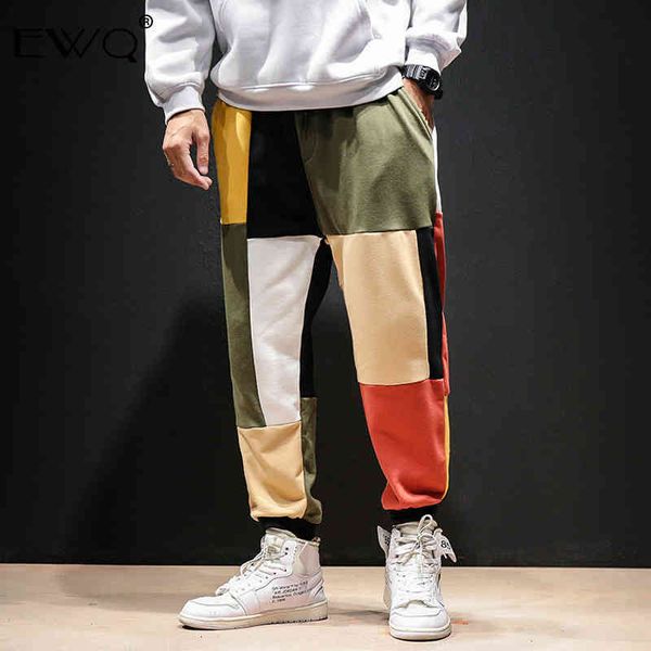 men's pants patchwork color harem men mens streetwear casual joggers male spring vintage cotton sweat zruh, Black
men's pants patchwork color harem men mens streetwear casual joggers male spring vintage cotton sweat zruh, Black