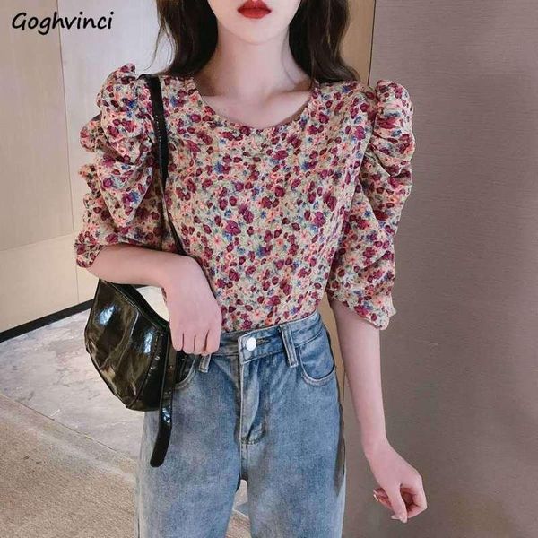 women's blouses & shirts blouse women shrug sleeve floral retro female simple all-match vintage elegant ladies 3-colors streetwear off, White
women's blouses & shirts blouse women shrug sleeve floral retro female simple all-match vintage elegant ladies 3-colors streetwear off, White