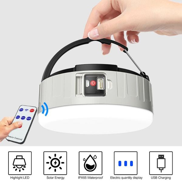 portable lanterns 10w solar camping light with remote control usb charging outdoor waterproof ip65 emergency tent market lamp mobile power
portable lanterns 10w solar camping light with remote control usb charging outdoor waterproof ip65 emergency tent market lamp mobile power