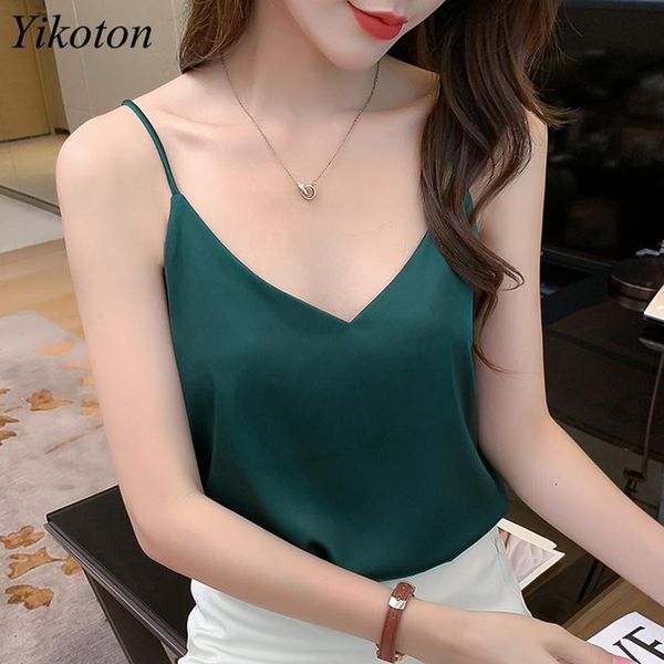 women's tanks & camis tank v-neck camisole summer for women loose bottoming off-shoulder sleeveless clothing, White
women's tanks & camis tank v-neck camisole summer for women loose bottoming off-shoulder sleeveless clothing, White