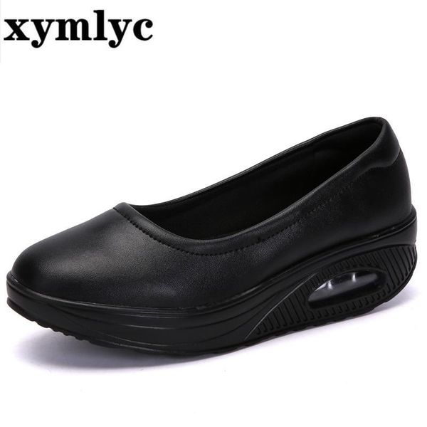 dress shoes women casual leather woman swing women's loafers slip on shallow ladies mocasines mujer, Black
dress shoes women casual leather woman swing women's loafers slip on shallow ladies mocasines mujer, Black
