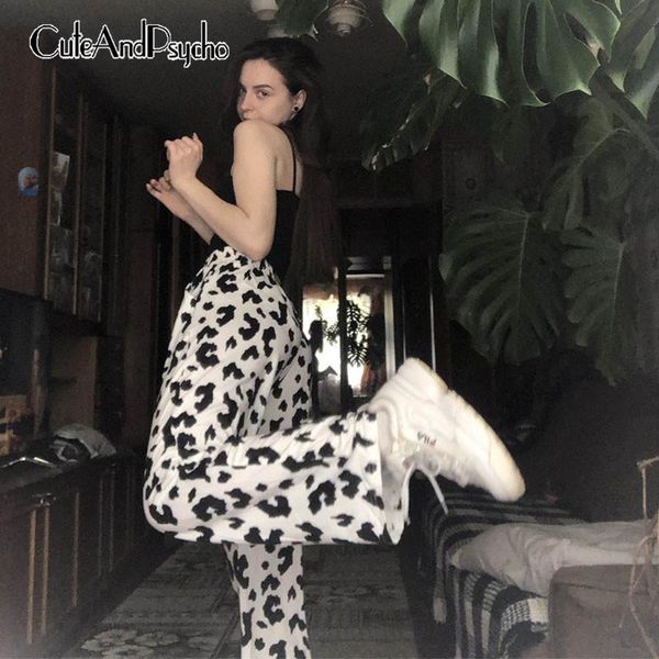women's pants & capris sportswear joggers women sweatpants milk cow printed wide leg y2k trousers elastic high waisted streetwear cutea, Black;white
women's pants & capris sportswear joggers women sweatpants milk cow printed wide leg y2k trousers elastic high waisted streetwear cutea, Black;white