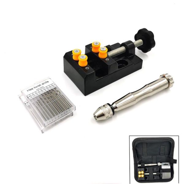 27pcs twist drill bits set pin vise woodworking hand for model resin jewelry walnut amber beeswax metal professional
27pcs twist drill bits set pin vise woodworking hand for model resin jewelry walnut amber beeswax metal professional