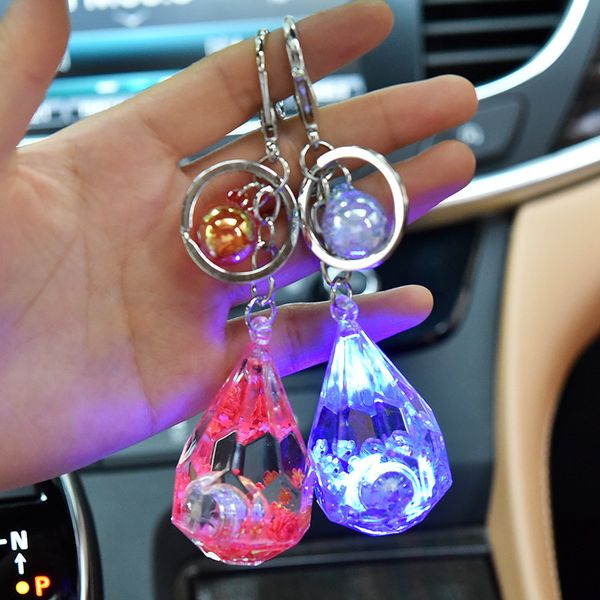 oil in with light acrylic water drop keychain quicksand oil leakage luminous pendant lovers pendant, Silver
oil in with light acrylic water drop keychain quicksand oil leakage luminous pendant lovers pendant, Silver