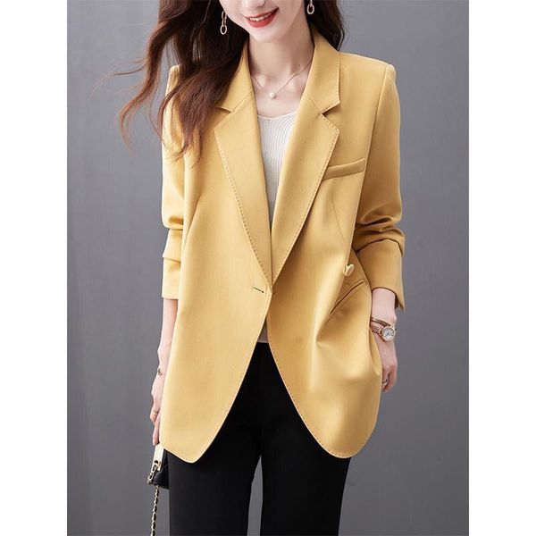 women's suits & blazers women 2021 spring autumn blazer female fashion formal slim notched long sleeve solid jacket casual ladies elega, White;black
women's suits & blazers women 2021 spring autumn blazer female fashion formal slim notched long sleeve solid jacket casual ladies elega, White;black