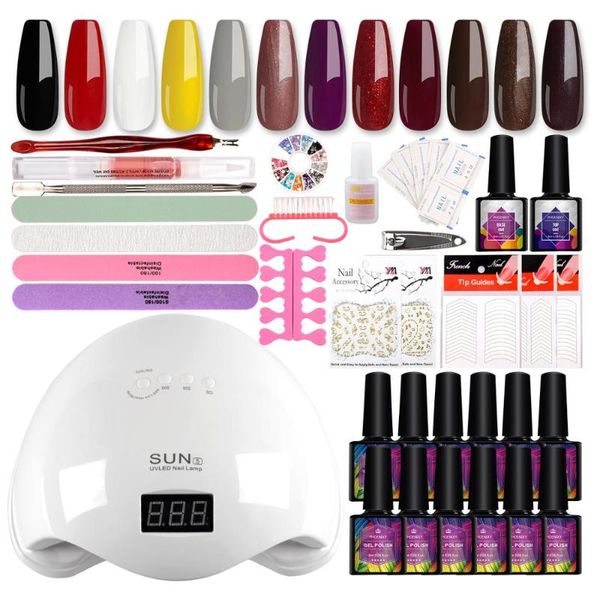 nail art kits phoenixy gel polish kit manicure set 48w uv lamp 12colors varnish tips beginner complete tools
nail art kits phoenixy gel polish kit manicure set 48w uv lamp 12colors varnish tips beginner complete tools