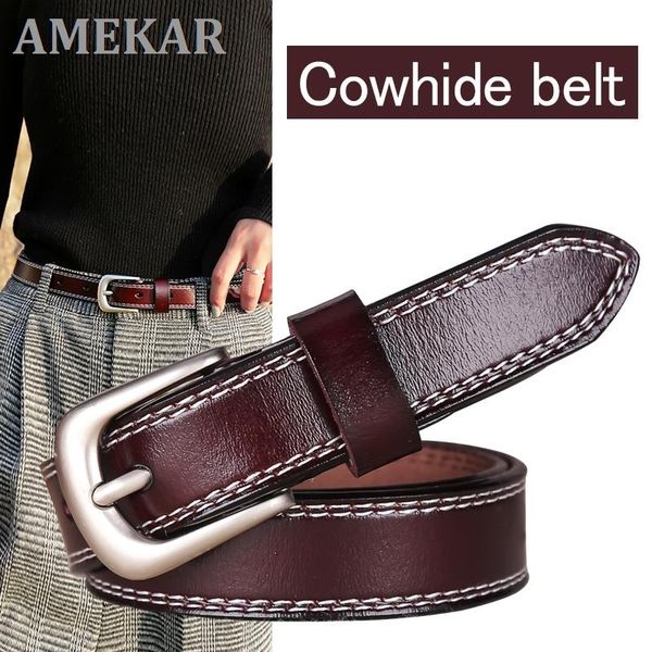 belts belt women trendy genuine leather for woman luxury brand casual strap fancy vintage jeans, Black;brown
belts belt women trendy genuine leather for woman luxury brand casual strap fancy vintage jeans, Black;brown