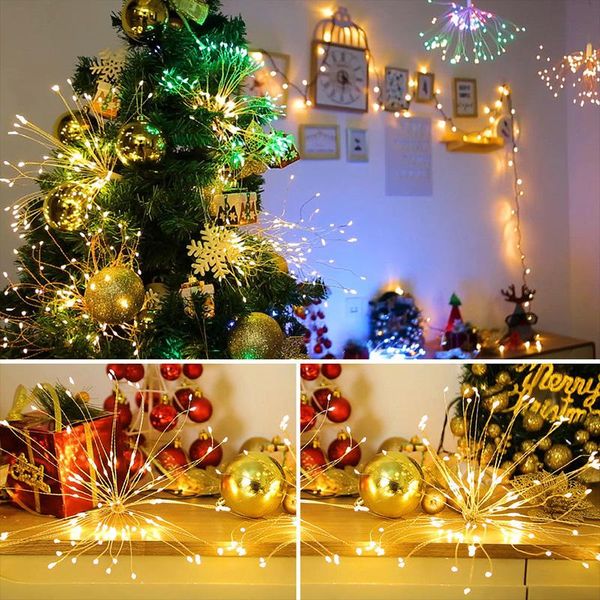 120/150 led firework string fairy lights outdoor waterproof remote battery box window party street garland tree light strings
120/150 led firework string fairy lights outdoor waterproof remote battery box window party street garland tree light strings