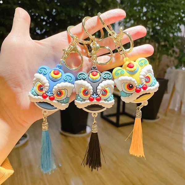 keychains chinese lion dance pendants keychain creative car key chain female backpack bag charm accessories birthday anniversary gifts, Silver
keychains chinese lion dance pendants keychain creative car key chain female backpack bag charm accessories birthday anniversary gifts, Silver