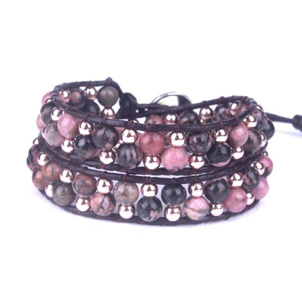 tennis design women leather bracelets black lace rhodonite beads with golden high end 2 strands wrap drop, Golden;silver
tennis design women leather bracelets black lace rhodonite beads with golden high end 2 strands wrap drop, Golden;silver
