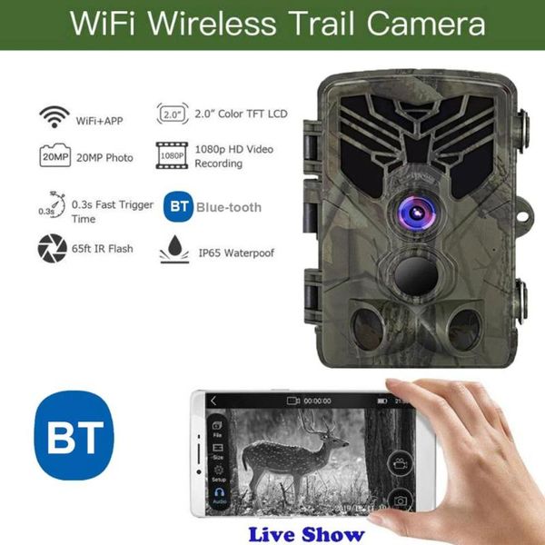 wifi 830 live show wild trail camera app bluetooth control hunting cameras 20mp 1080p night vision wildlife po traps
wifi 830 live show wild trail camera app bluetooth control hunting cameras 20mp 1080p night vision wildlife po traps