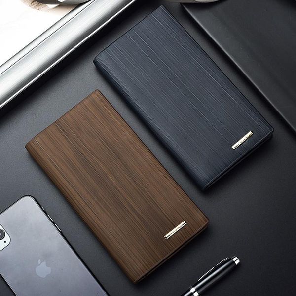 wallet mens long korean youth business multi card wooden grain student soft, Red;black
wallet mens long korean youth business multi card wooden grain student soft, Red;black