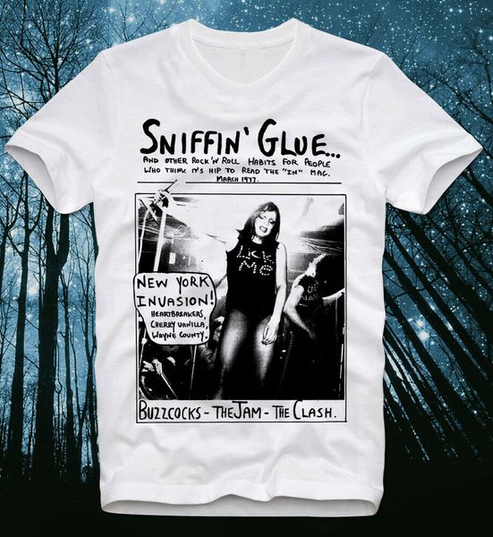 t-shirt sniffin 'glue buzzcocks rock 'n' roll habits punk fanzine clash jam the, White;black
t-shirt sniffin 'glue buzzcocks rock 'n' roll habits punk fanzine clash jam the, White;black