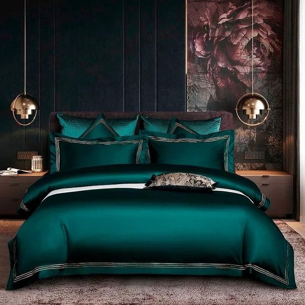 bedding sets embroidered deep green blue duvet cover set premium soft egyptian cotton /king size 4pcs 1bedsheet 2pillowcases
bedding sets embroidered deep green blue duvet cover set premium soft egyptian cotton /king size 4pcs 1bedsheet 2pillowcases