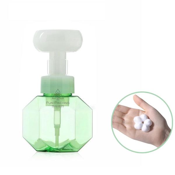 liquid soap dispenser flower shape foaming pump bottle lotions cosmetic foam refillable clear plastic empty 250/300ml
liquid soap dispenser flower shape foaming pump bottle lotions cosmetic foam refillable clear plastic empty 250/300ml