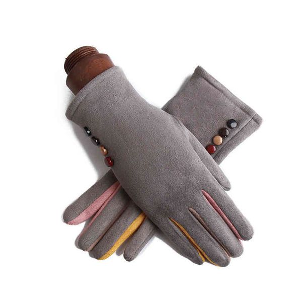 winter female single layer warm cashmere full finger button cycling mittens women suede leather touch screen driving gloves j23, Blue;gray
winter female single layer warm cashmere full finger button cycling mittens women suede leather touch screen driving gloves j23, Blue;gray