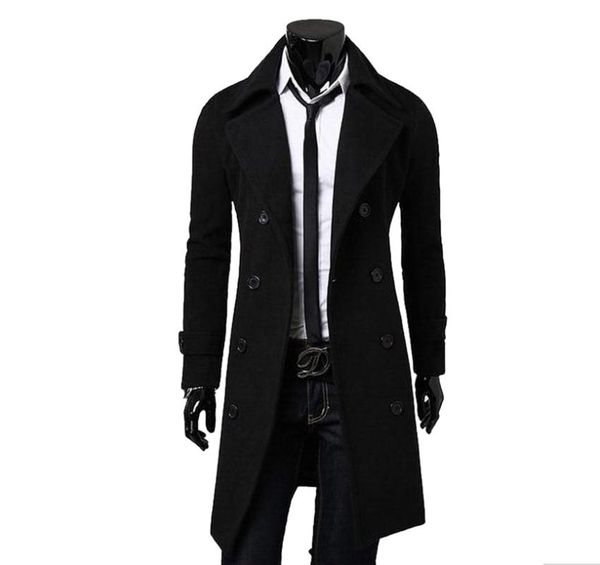 men's trench coats jacket overcoat casual slim fit windbreak solid long fashion winter plus size, Tan;black
men's trench coats jacket overcoat casual slim fit windbreak solid long fashion winter plus size, Tan;black