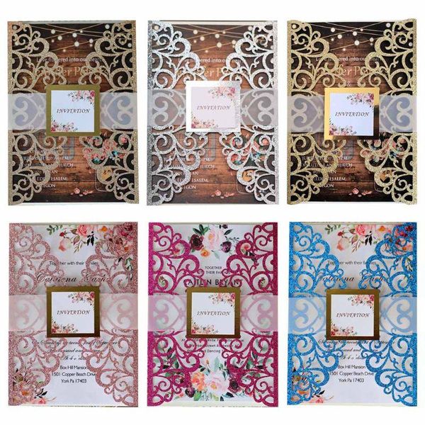 greeting cards 10pcs elegant wedding invitation card girdle hollow lace envelopes glitter paper thank you for business party supplies
greeting cards 10pcs elegant wedding invitation card girdle hollow lace envelopes glitter paper thank you for business party supplies