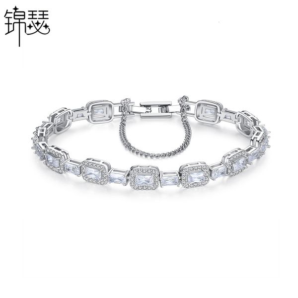 bangles bracelet jinse anjun hand ornament, personalized fashion and long zircon women's, Black
bangles bracelet jinse anjun hand ornament, personalized fashion and long zircon women's, Black
