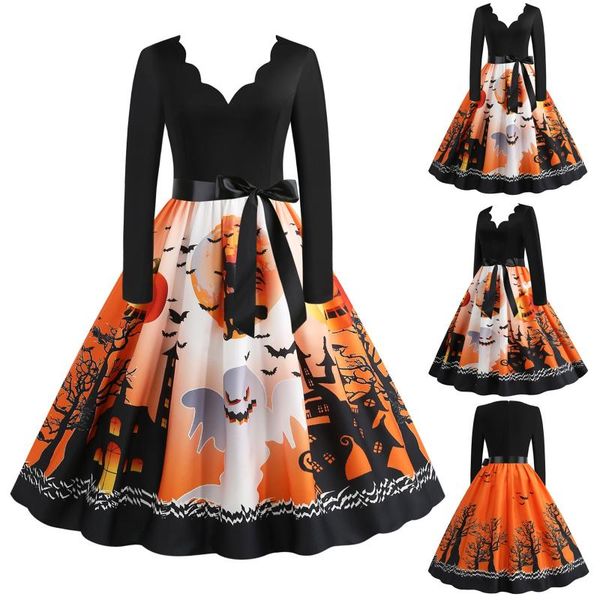 casual dresses women halloween skull printed dress carnival party day of the dead scary long sleeve backless bandage bow umbrella, Black;gray
casual dresses women halloween skull printed dress carnival party day of the dead scary long sleeve backless bandage bow umbrella, Black;gray