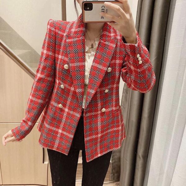 women's suits & blazers sra beleza women autumn winter violet plaid ol blazer jacket female vintage notched collar double breasted slim, White;black
women's suits & blazers sra beleza women autumn winter violet plaid ol blazer jacket female vintage notched collar double breasted slim, White;black
