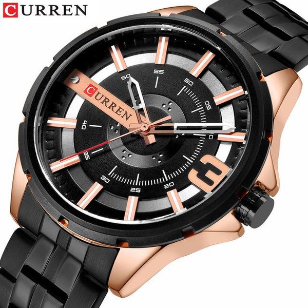 wristwatches curren watches men fashion watch 2021 luxury stainless steel band reloj wristwatch business clock waterproof relogio masculino, Slivery;brown
wristwatches curren watches men fashion watch 2021 luxury stainless steel band reloj wristwatch business clock waterproof relogio masculino, Slivery;brown