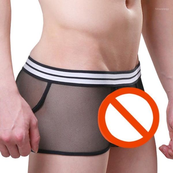 underpants men thin see through underwear sports bottom pants breathable mesh transparent comfortable black boxer briefs male inmitate, Black;white
underpants men thin see through underwear sports bottom pants breathable mesh transparent comfortable black boxer briefs male inmitate, Black;white