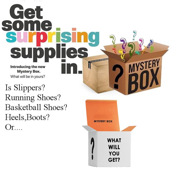 2022 mystery box slides shoes slippers sandals boots heels loafers men women basketball running casual shoe random style blindbox lucky boxe, Black
2022 mystery box slides shoes slippers sandals boots heels loafers men women basketball running casual shoe random style blindbox lucky boxe, Black