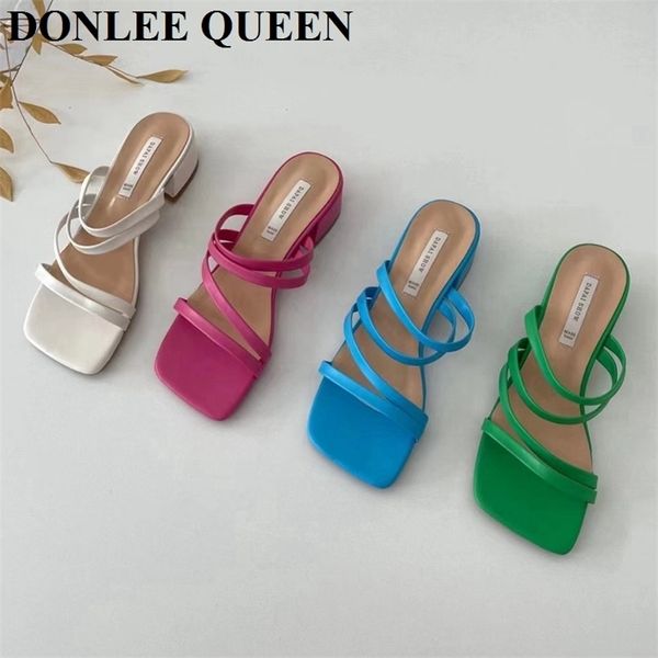 summer candy color slippers fashion low heel slides female square toe casual beach flip flops brand sandal women shoes mujer 210619, Black
summer candy color slippers fashion low heel slides female square toe casual beach flip flops brand sandal women shoes mujer 210619, Black