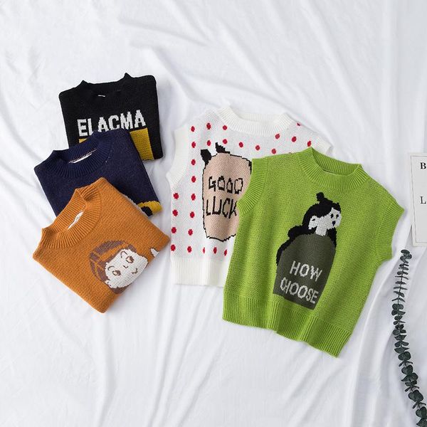 1-7 year boy kids knitted vest children's fashion cartoon jacquard waistcoat 2021 winter cute pullover for baby, Camo
1-7 year boy kids knitted vest children's fashion cartoon jacquard waistcoat 2021 winter cute pullover for baby, Camo