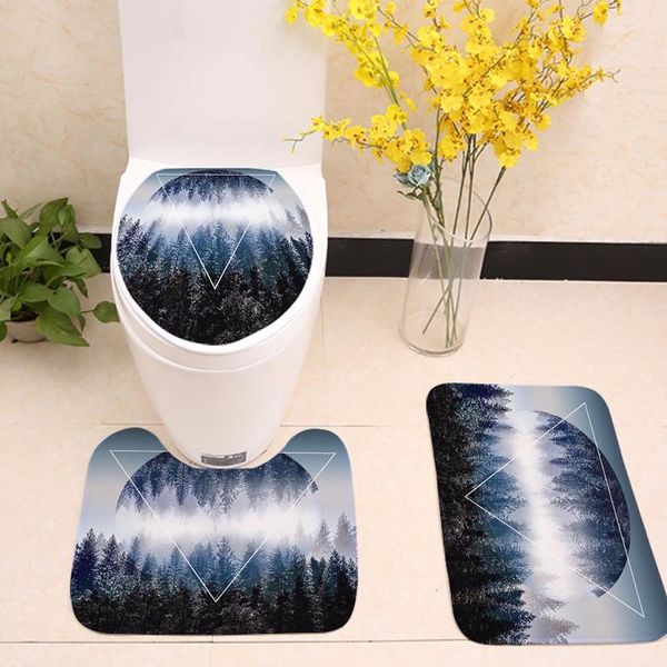 bath accessory set 3pcs/set forest bathroom mat flannel floor rugs cushion toilet seat cover for home accessories sets
bath accessory set 3pcs/set forest bathroom mat flannel floor rugs cushion toilet seat cover for home accessories sets
