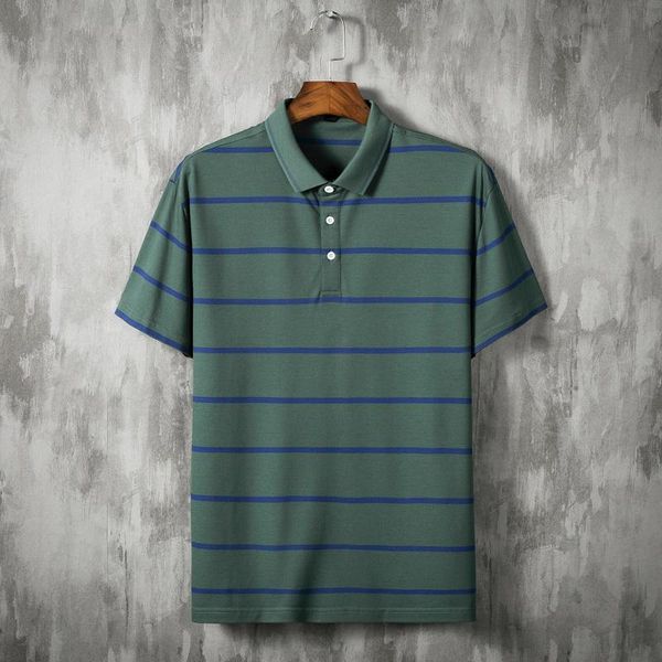 striped shirt men summer cotton polos turn-down collar breathable anti-wrinkle business tee hombre, White;black
striped shirt men summer cotton polos turn-down collar breathable anti-wrinkle business tee hombre, White;black