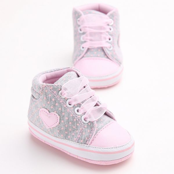 Baby girl shoes Canvas Shoe Heart shape first walk Shoes Sneaker Anti-slip Soft Sole Toddler chaussure fille toddler shoes, Pink
Baby girl shoes Canvas Shoe Heart shape first walk Shoes Sneaker Anti-slip Soft Sole Toddler chaussure fille toddler shoes, Pink